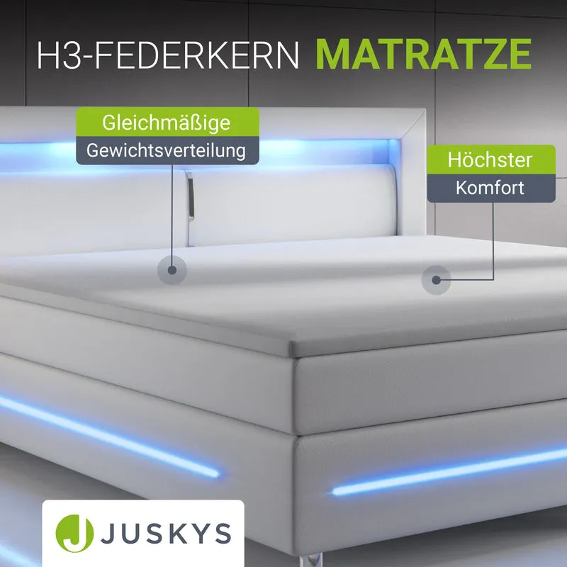 Boxspringbett Norfolk - Kunstleder