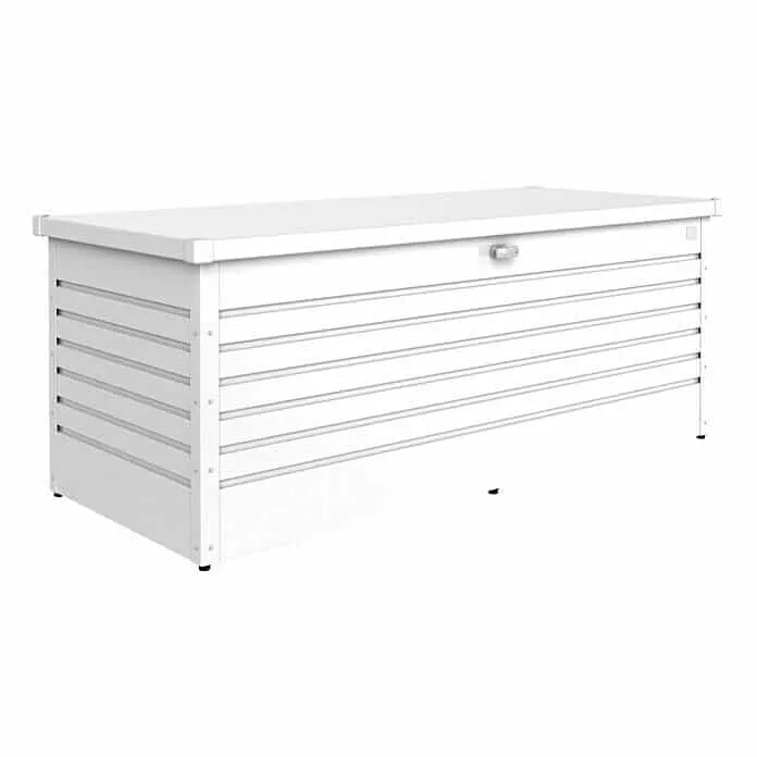 Biohort – Arcón de metal para exterior Blanco