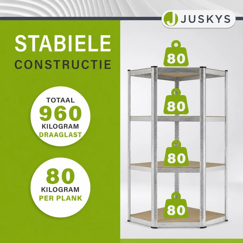 3er Regalsystem 1 Corner & 2 Easy