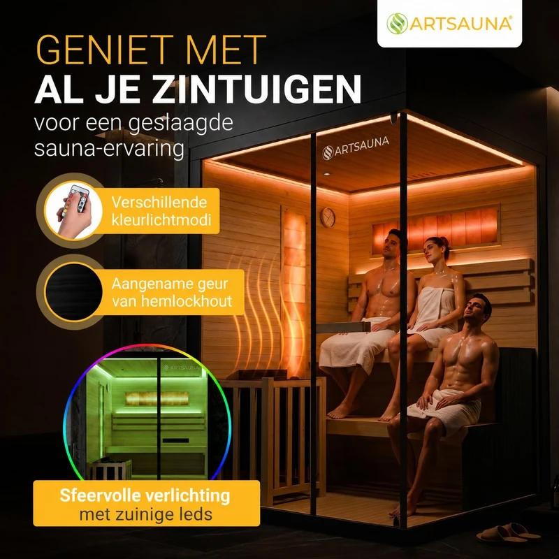 Traditionelle Sauna Vantaa - Schwarz