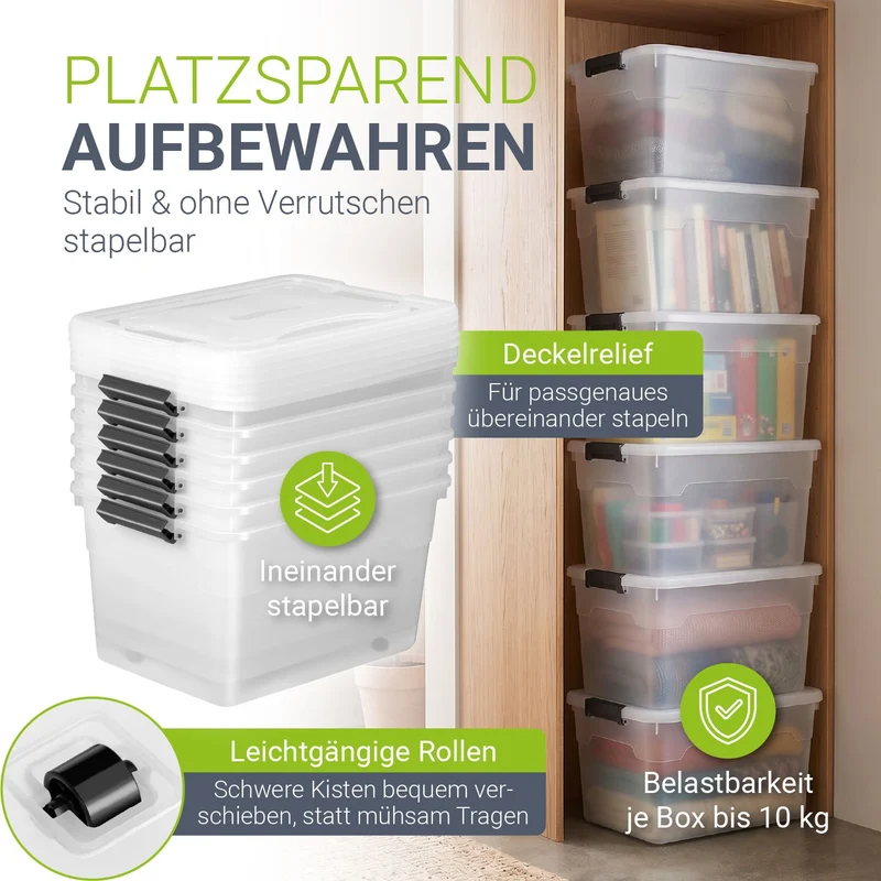 Aufbewahrungsbox mit Deckel