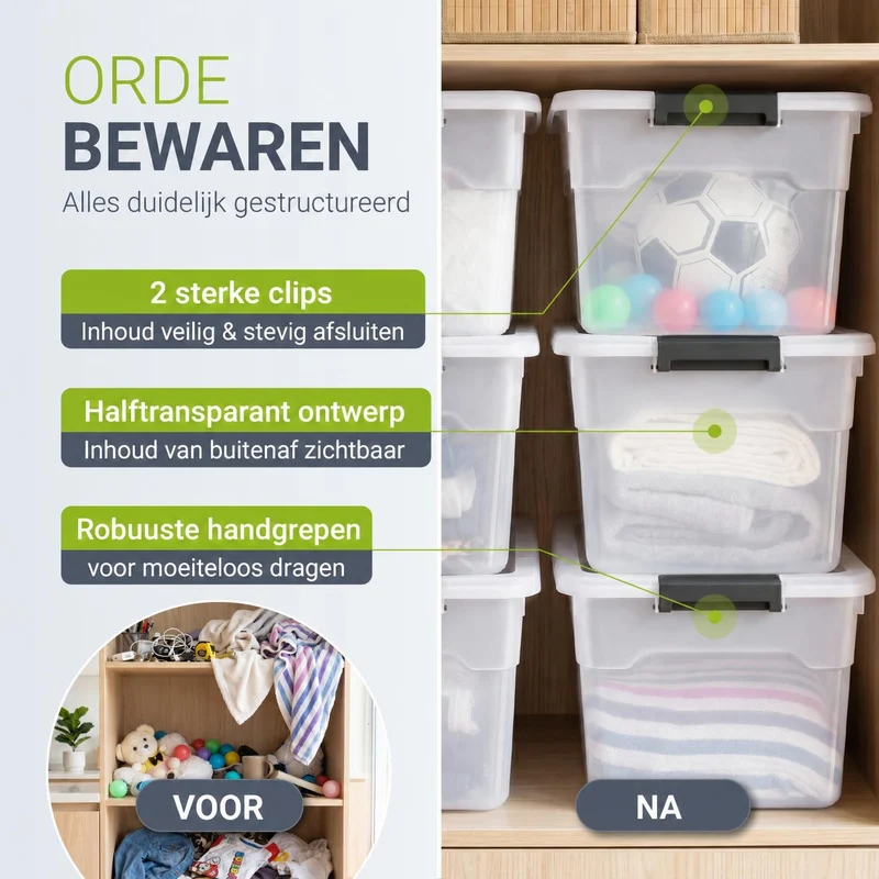 Aufbewahrungsbox mit Deckel