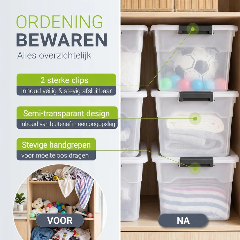 Aufbewahrungsbox mit Deckel