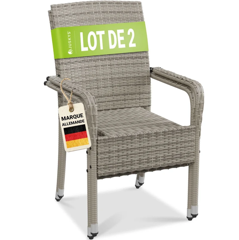 Polyrattan Gartenstühle Yoro