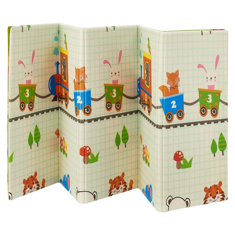 Spielmatte 180 x 200 cm mit diversen Tiermotiven