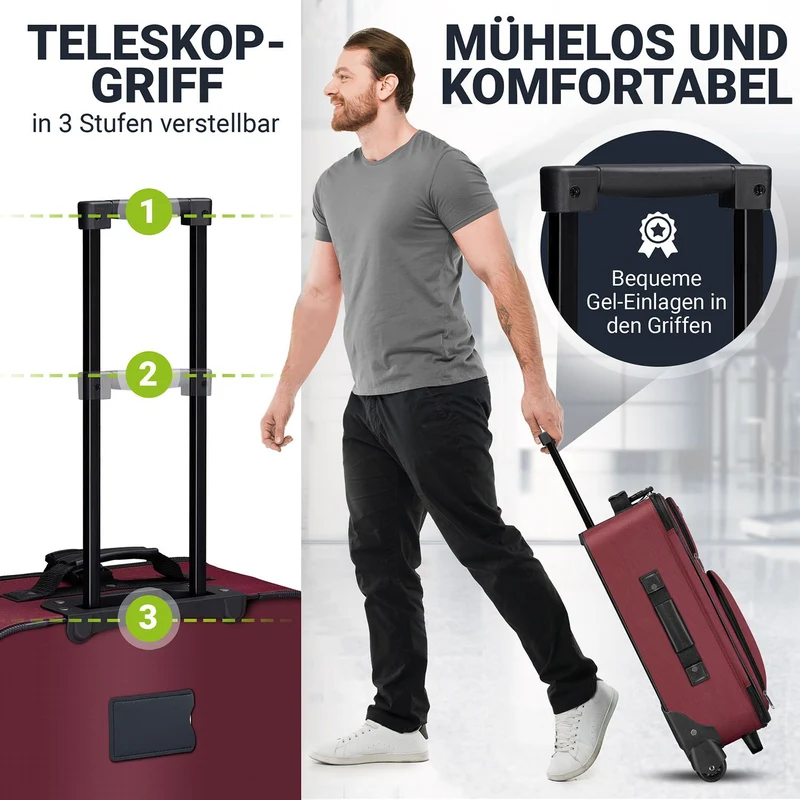 Reise Trolley Kofferset Athen