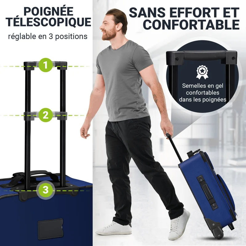 Reise Trolley Kofferset Athen