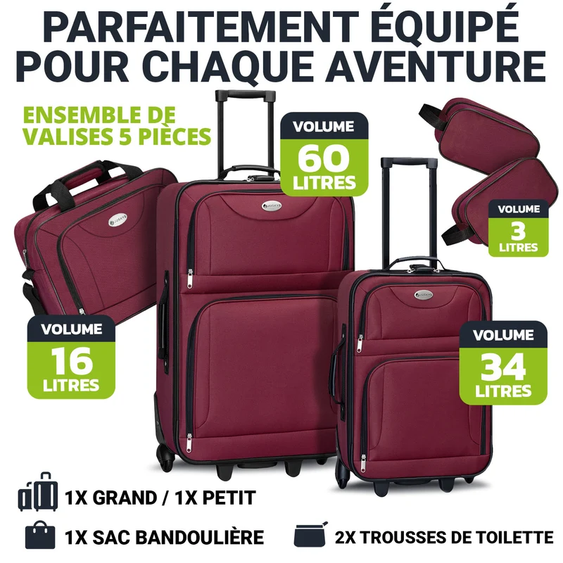 Reise Trolley Kofferset Athen