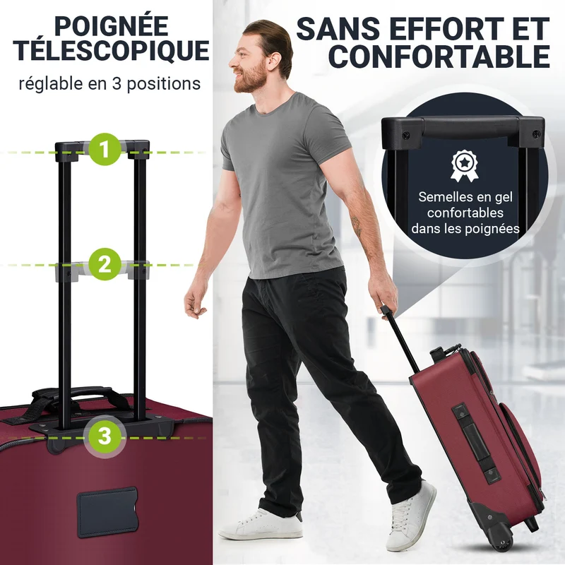 Reise Trolley Kofferset Athen