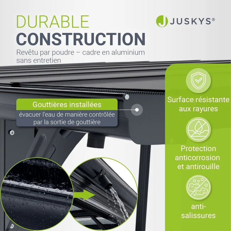 Carport 5x3 m - diverse Modelle