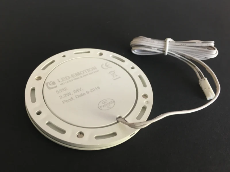 LED Emotion 3er Leuchtenset mit Stromversorgung und Fernbedienung für Möbelunterbau