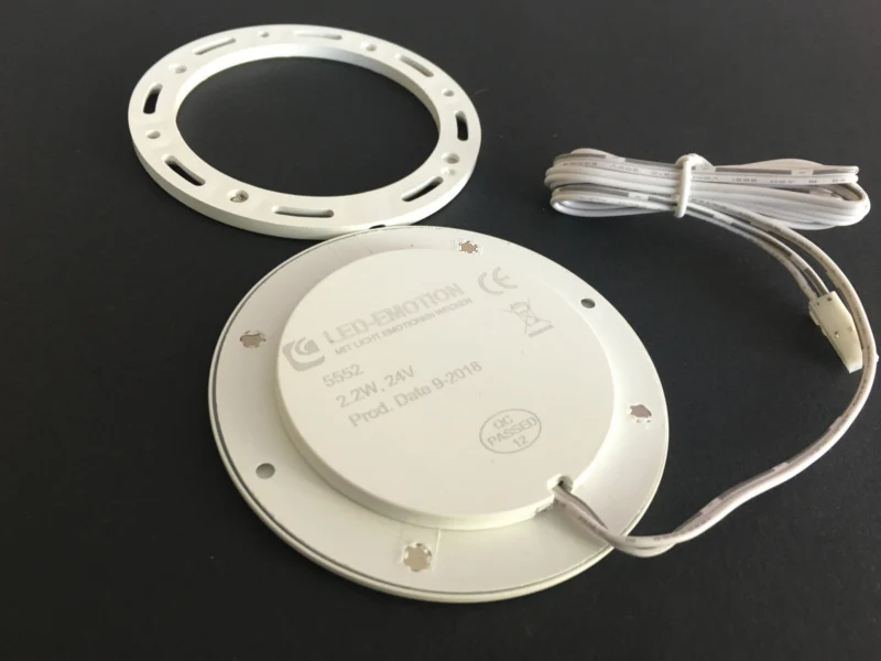 LED Emotion 3er Leuchtenset mit Stromversorgung und Fernbedienung für Möbelunterbau
