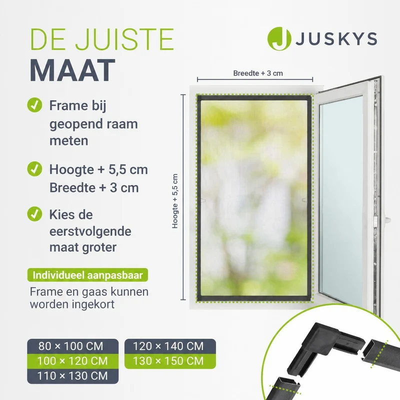 Fliegengitter für Fenster