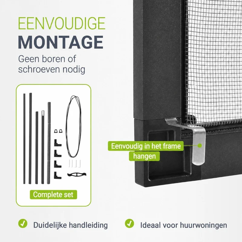 Fliegengitter für Fenster