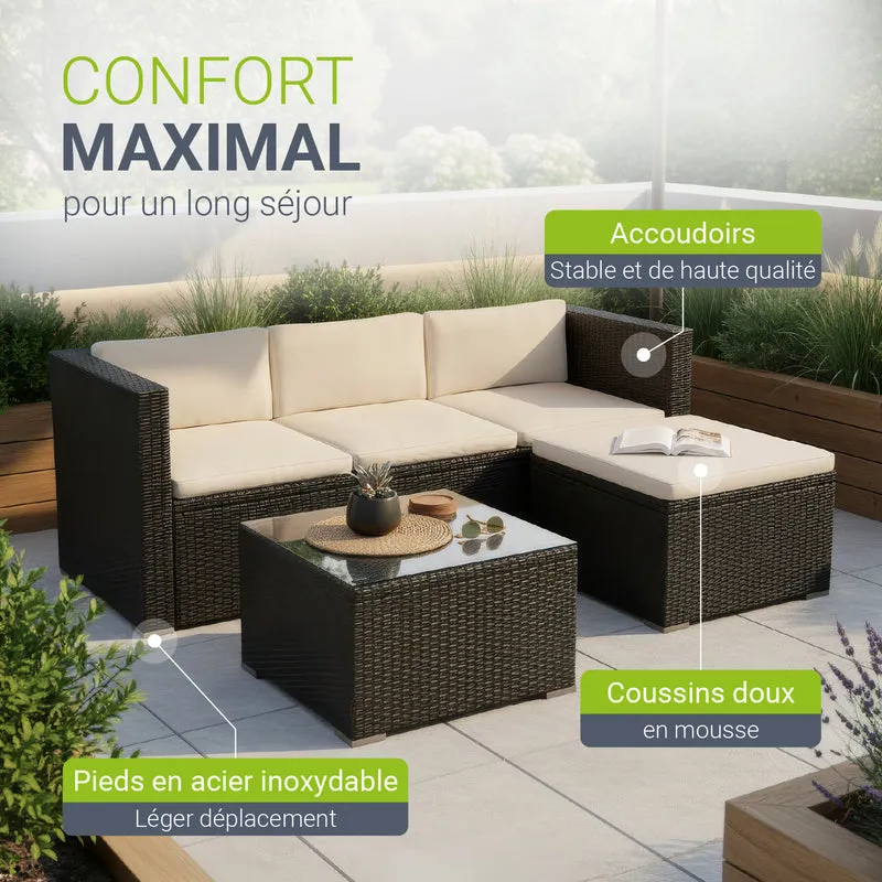 Polyrattan Lounge Punta Cana
