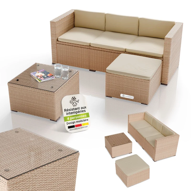 Polyrattan Lounge Punta Cana