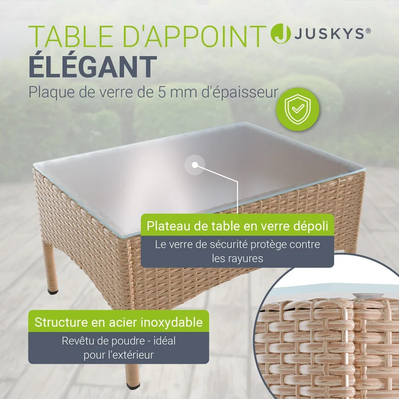 Polyrattan Sitzgruppe Fort Myers