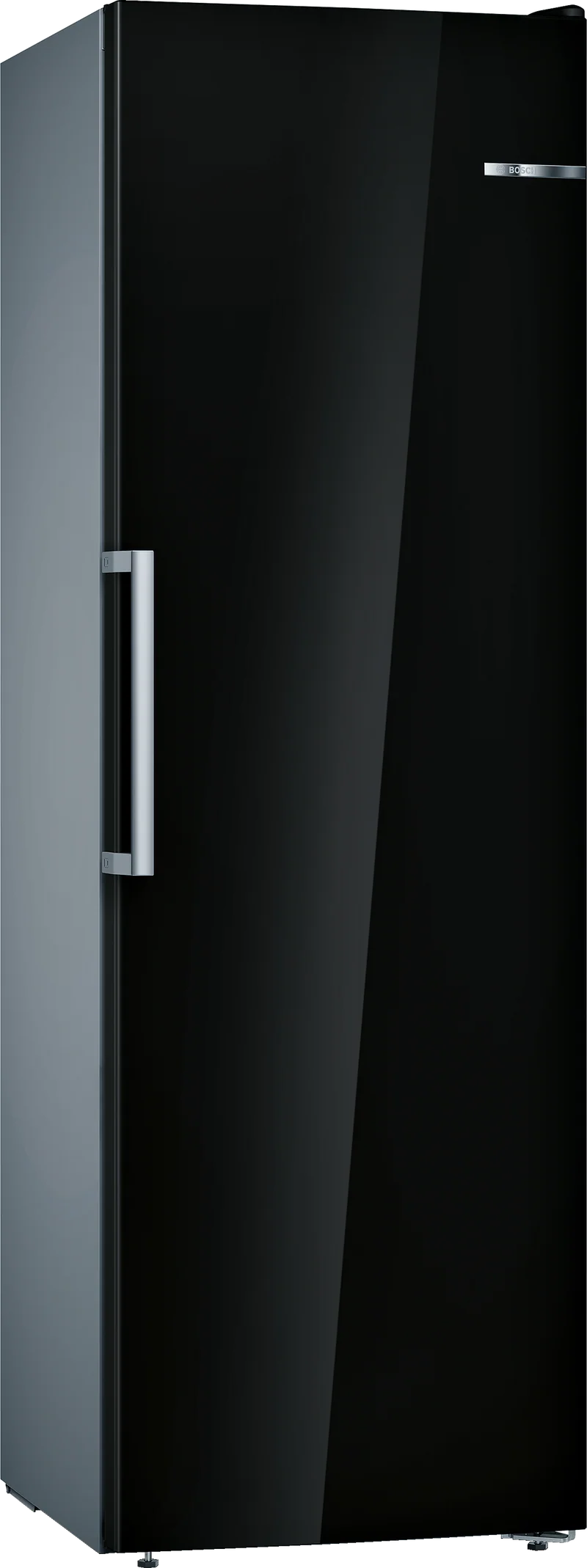 Bosch Serie 4, Freistehender Gefrierschrank, 186 x 60 cm, Schwarz GSN36VBEP