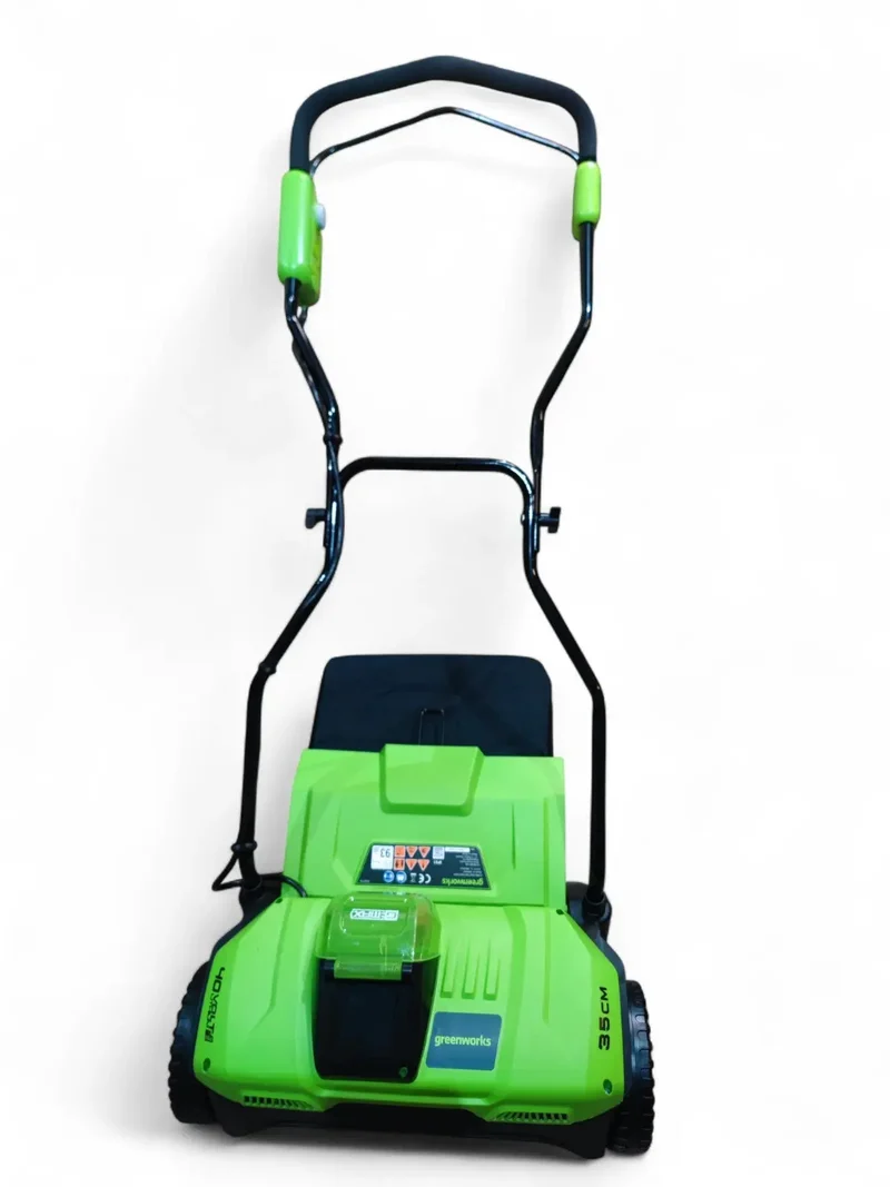 Greenworks Akku Vertikutierer G40DT35, 35 cm 40 V. ohne Akku und Ladegerät