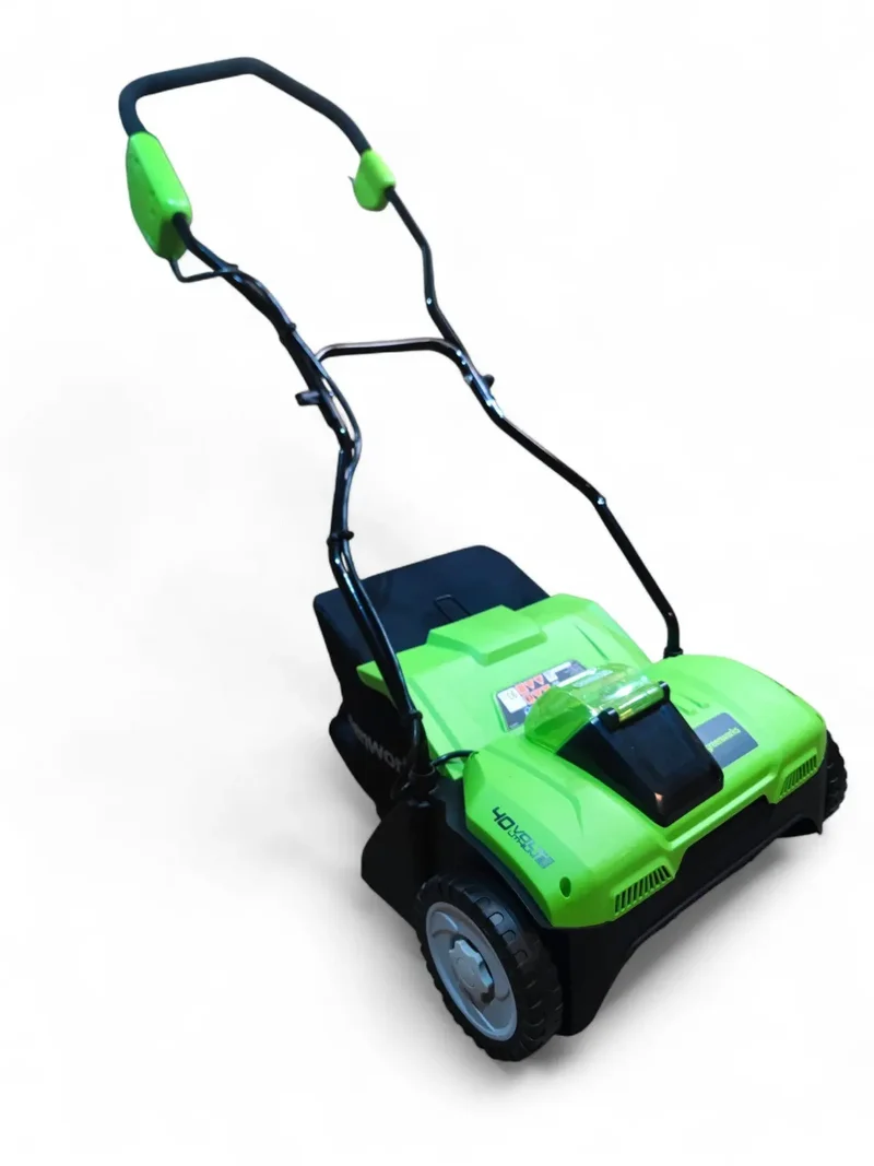 Greenworks Akku Vertikutierer G40DT35, 35 cm 40 V. incl Akku und Ladegerät