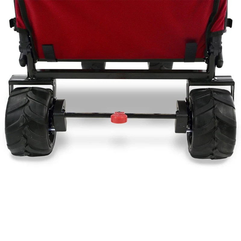 B-Ware FUXTEC Strand-Bollerwagen FX-CTB800 mit UV-geschütztem Sonnendach,Schiebegriff & Innenraumverlängerung