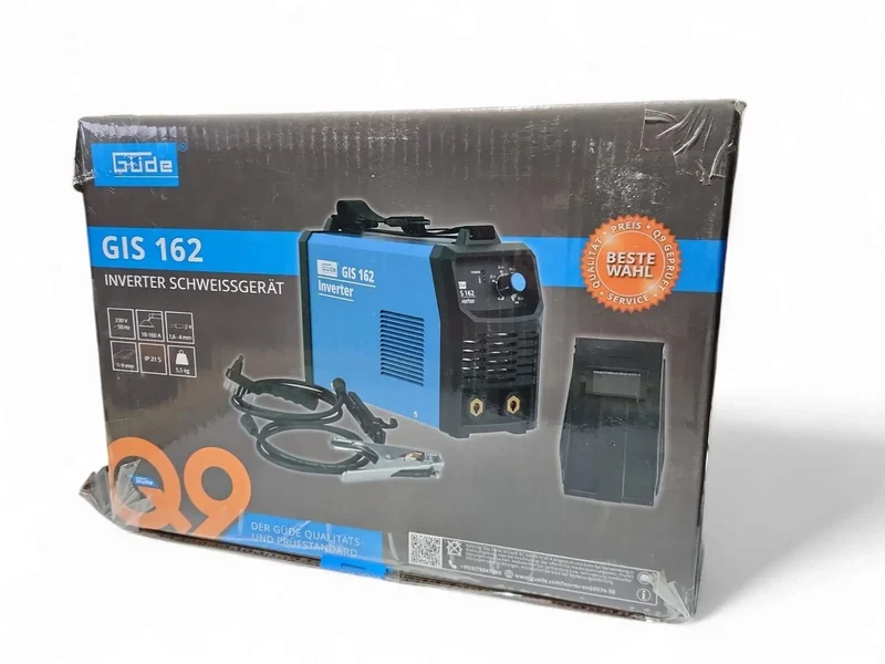 GÜDE GIS 162 Inverter Schweißgerät Elektrodenschweißgerät 160A 1-9,0mm
