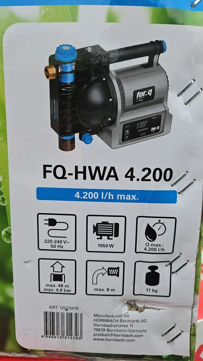 FQ-HWA 4200 Hauswasserautomat 4.200