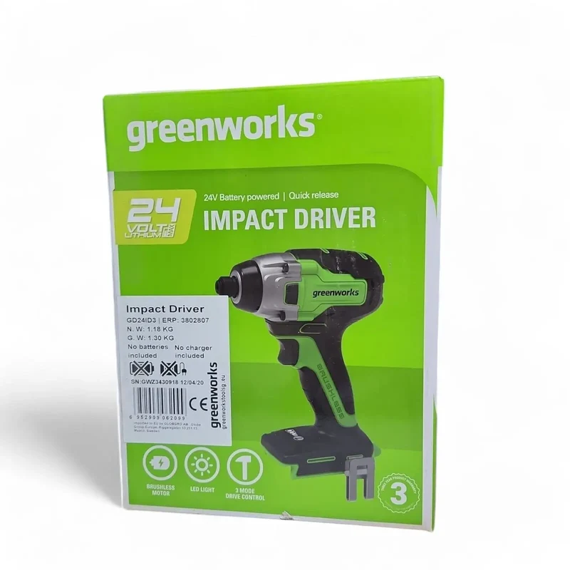 Greenworks Akku-Schlagschrauber GD24ID3