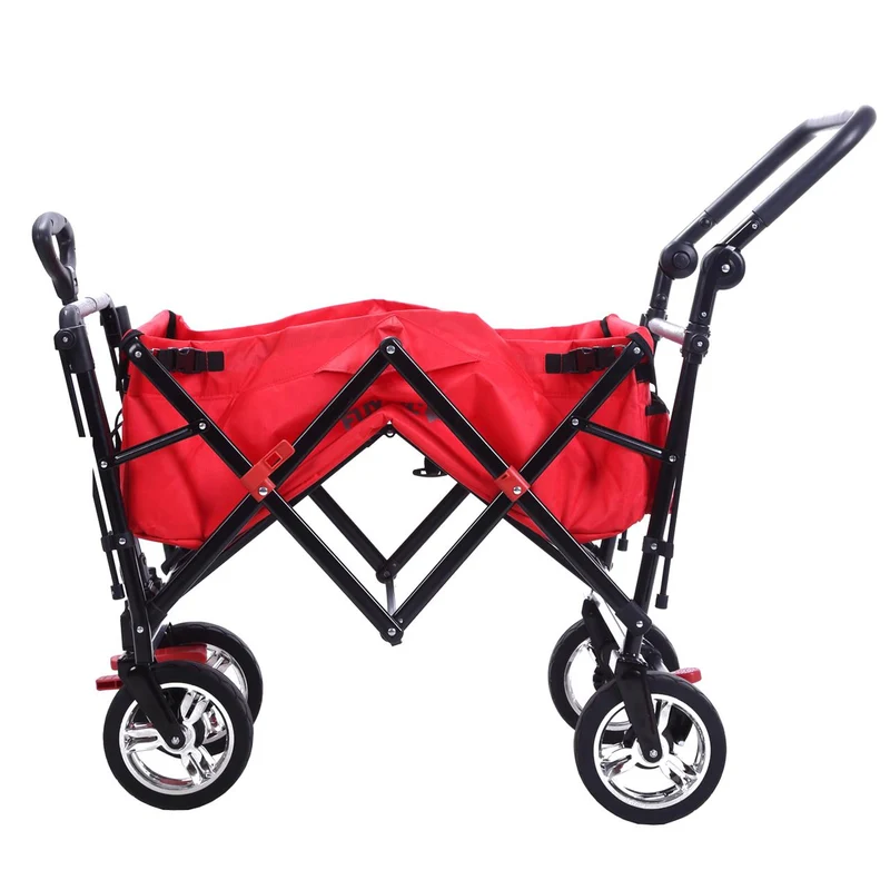 B-Ware Bollerwagen FX-CT700 mit UV-geschütztem Sonnendach und zusätzlichem Schiebegriff
