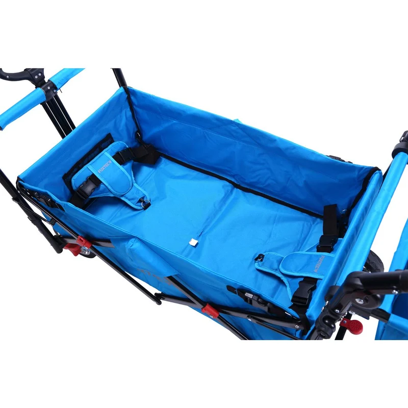 B-Ware Bollerwagen FX-CT700 mit UV-geschütztem Sonnendach und zusätzlichem Schiebegriff