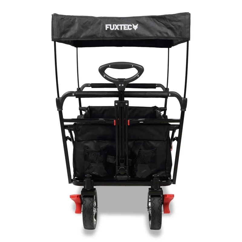 B-WARE FUXTEC Bollerwagen FX-CT500 "VfB Stuttgart"-Edition mit Sonnendach