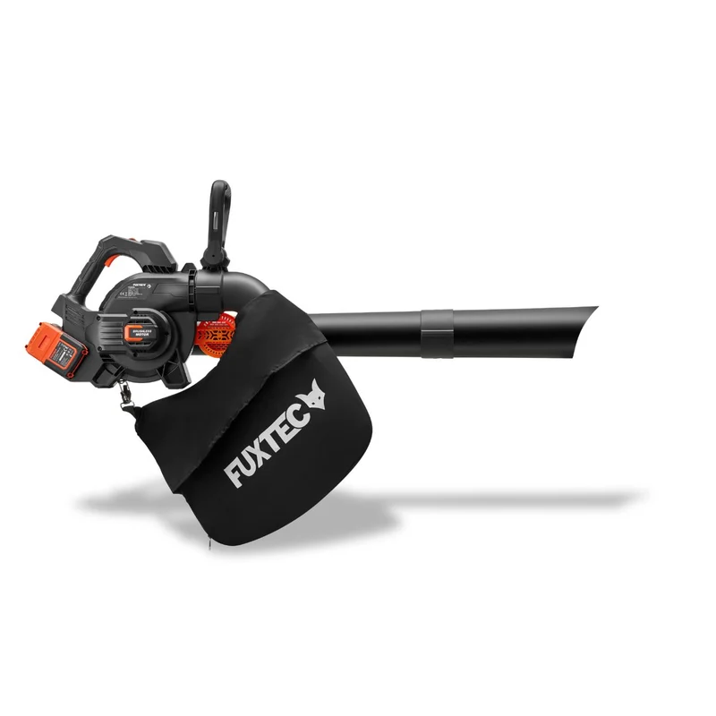FUXTEC 40 Volt 2in1 Akku-Laubbläser/-sauger Set FX-E2LBS-SET
