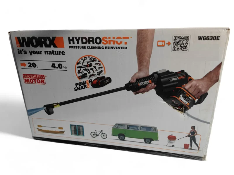 WORX Akku- Hochdruckreiniger WG630E mit Akku 4 Ah und Ladegerät Gebraucht