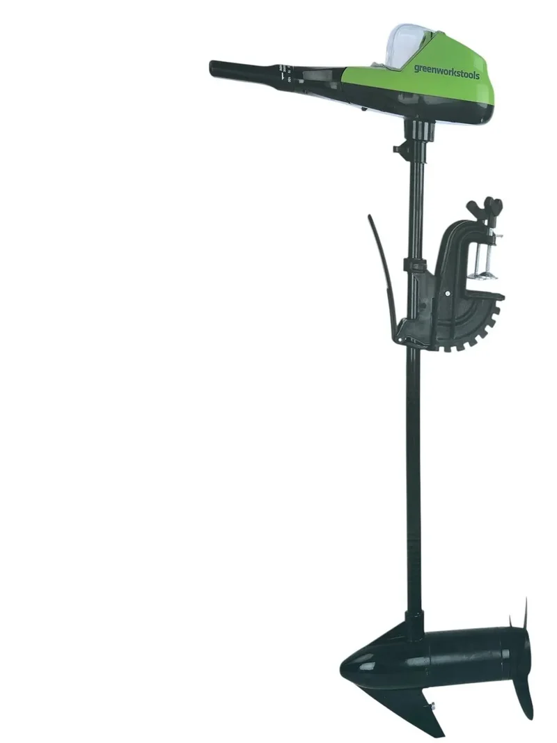 Greenworks Akku-Außenbordmotor G40TM55 ohne Akku und Ladegerät