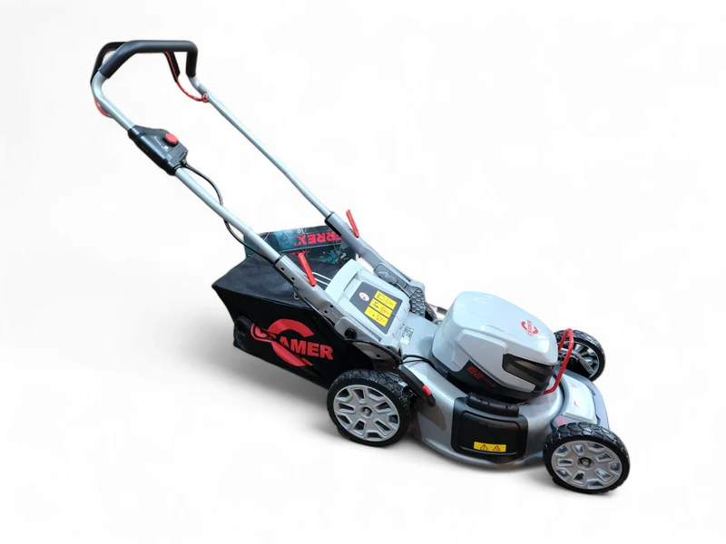 Akku Rasenmäher Cramer 82LM46 46cm Mulchmäher inklusive Akku 82V 3Ah u. Ladegerät