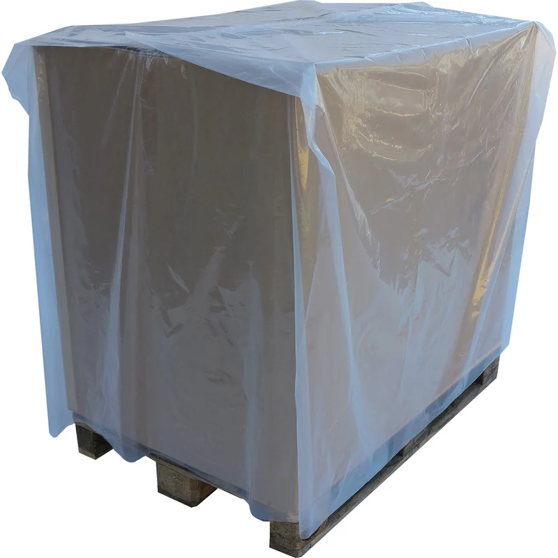 Palettenhaube transparent