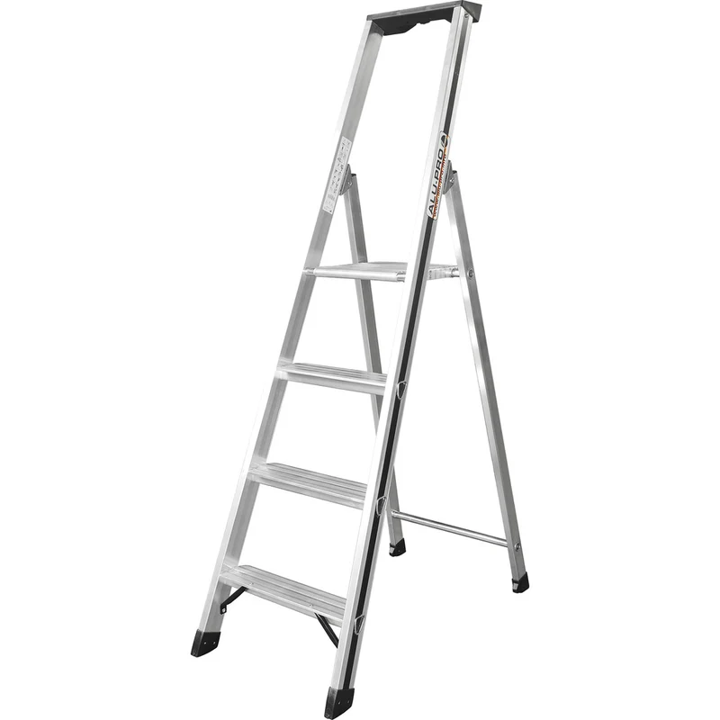 ALU-PRO Stufenstehleiter mit Plattform 70026
