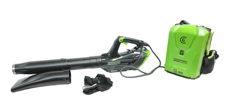 Greenworks 82 V Laubbläser GC82BLB Incl. Rucksack-Akku 82 V 12,5Ah 900 Wh