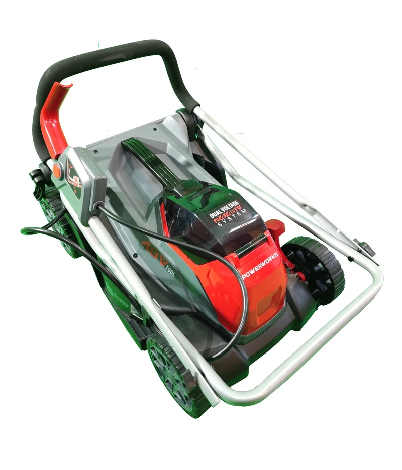 Powerworks Akku-Rasenmäher P48LM35K2 48 V, inkl. Akku 48V/2 Ah und Ladegerät