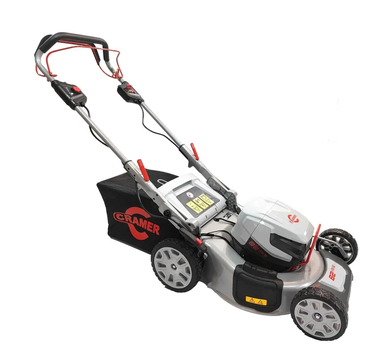 Cramer Rasenmäher 82LM51S Akku Rasenmäher 51 cm Radantrieb inkl 1X Akku 82V 3Ah Mäher