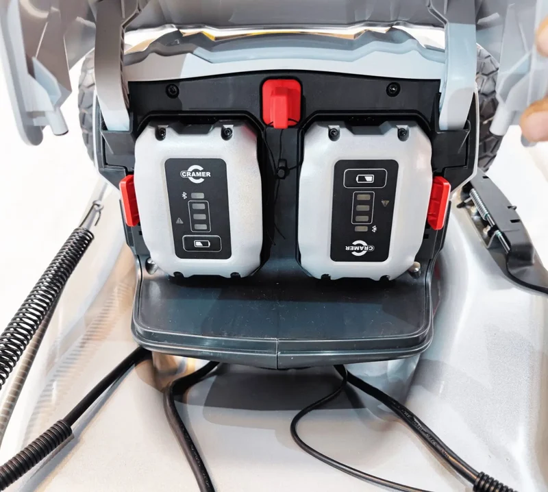 Cramer 82LM51S Profi Akku Rasenmäher 51 cm Vario Antrieb 2 X Akkus 82V 3Ah