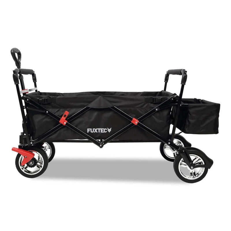 B-WARE FUXTEC Bollerwagen FX-CT500 mit Sonnendach SCHWARZ