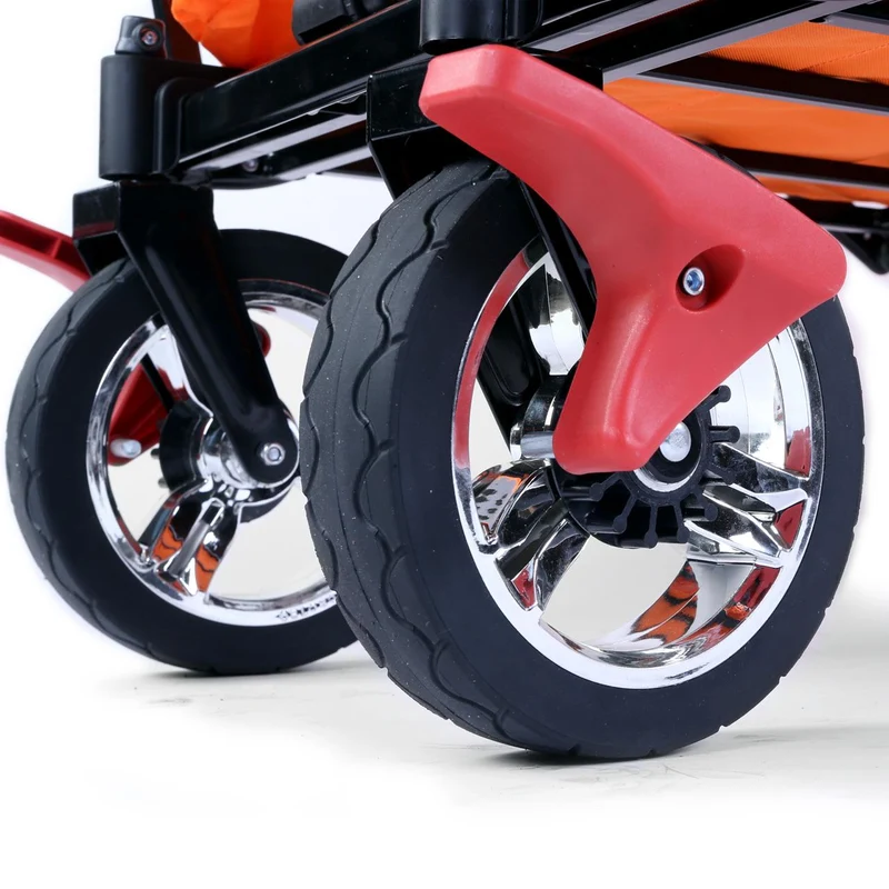B-WARE FUXTEC Bollerwagen FX-CT500 mit Sonnendach ORANGE