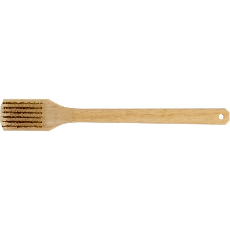 Napoleon Essential Messing Grillbürste mit Holzgriff