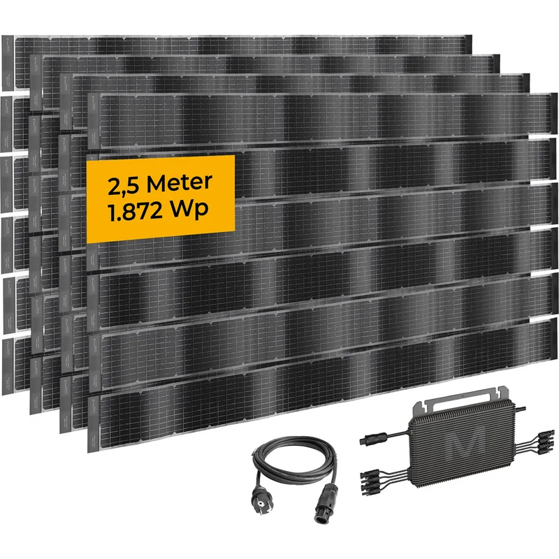 Sunbooster VERTICAL+ 2,5 m / 4er System