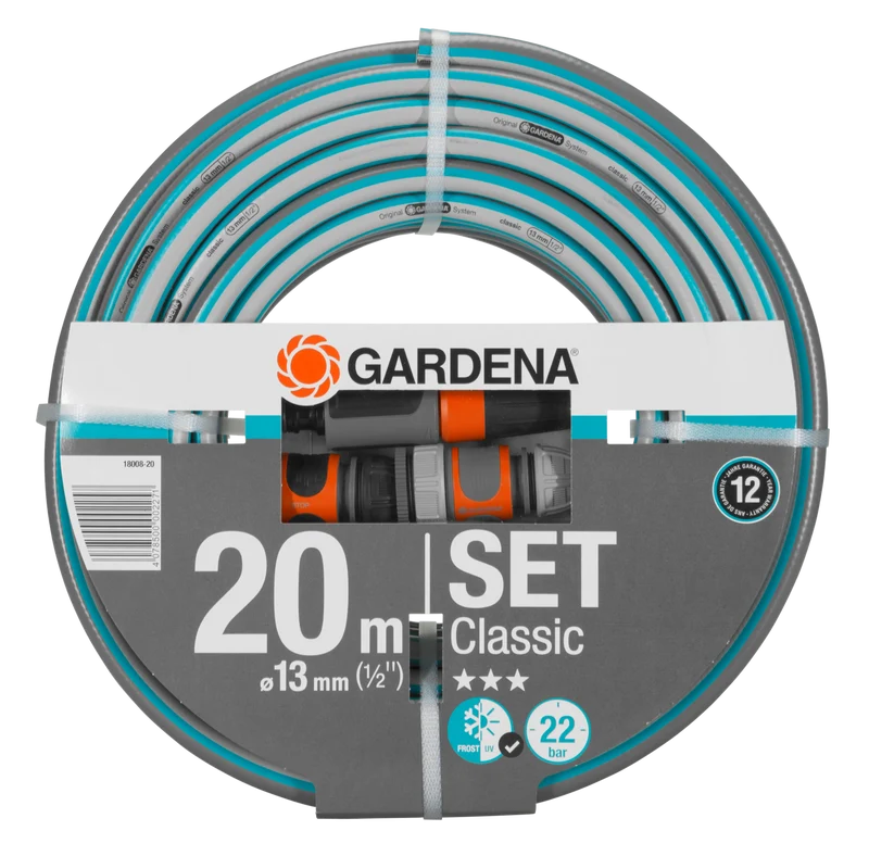 Schlauch Classic 20 Meter mit Systemteilen