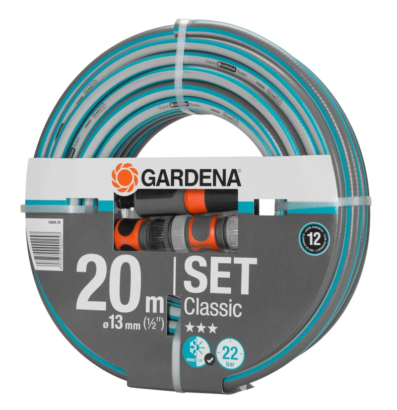 Schlauch Classic 20 Meter mit Systemteilen