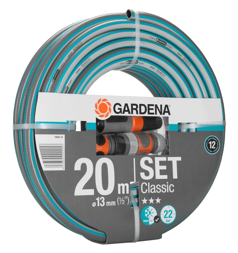 Schlauch Classic 20 Meter mit Systemteilen