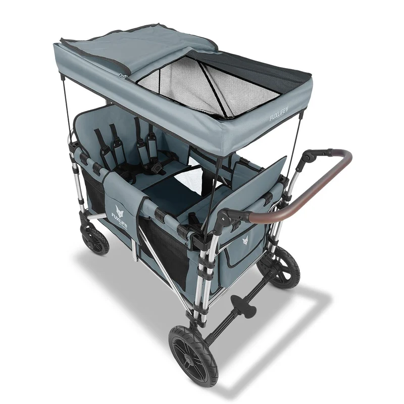 FUXLIFE Premium Bollerwagen 4-Sitzer FX-CTXL900