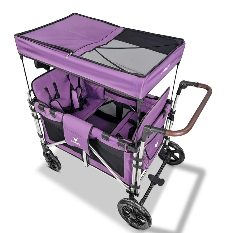FUXLIFE Premium Bollerwagen 4-Sitzer FX-CTXL900
